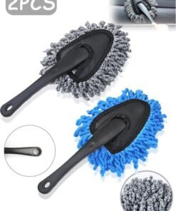 Quantum 2 PCS Duster Brush, Mini Microfiber Car Dash Duster Brush, Multi-Functional Car Cleaning Brush for Car Cleaning Home Kitchen Computer Cleaning Brush Dusting Tool