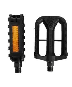 CREEPER Bicycle Pedals - Universal Fit Bike Pedals with 9/16" Threading, Non - slip, Durable and Lightweight, with Reflective Strips, Suitable for Most Adult Bikes and Mountain Bicycles.