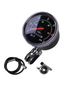 Goolsky Bike Speedometer,Mechanical ycle Computer Bike Speedometer Odometer Cycling Stopwatch Cyclocomputer - Image 5