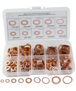 Oasisgalore Crush Washer, Copper Washers Assortment Set Suitable for All Types of Engines