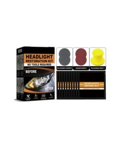 Motim Car Headlight Restoration Kit, Headlight Polish, Car Headlight Renewal Polish, Brings Headlights Back to Like New Condition, Restore Cloudy Dull and Yellowed Lens