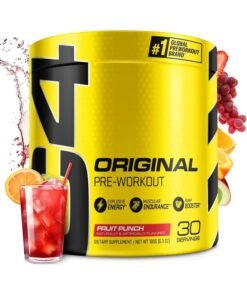 CELLUCOR C4 Energy Drink Pre Workout Supplement Powder for Men & Women - Fruit Punch - 30 Servings