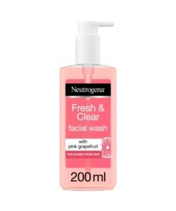 Neutrogena Fresh And Clear Facial Wash Pink Grapefruit And Vitamin C 200ml