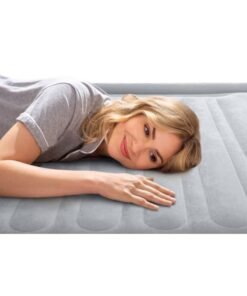 INTEX Dura Beam Deluxe Series Comfort  Plush PVC Grey 191x99x33cm - Image 4