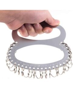 Rubik Multi Ring Thickening Stainless Steel Key Disk Management Warehouse Key Chain, Hanging Key Hotel (28 Key Chian)