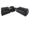 Maharat Al Bahar 5– Seater sofa set - 1+1+3- Dark Grey 190x80x80