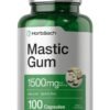 Horbaach Mastic Gum Capsules 1500mg 100 Count | Non-GMO & Gluten Free