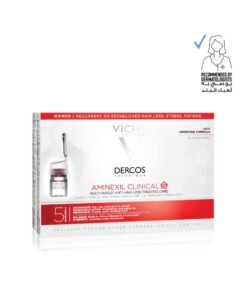VICHY Dercos Aminexil Clinical 5 Anti-Hair Fall Treatment For Women 21 Doses 6ml