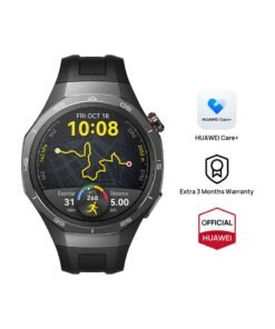 HUAWEI Watch GT 5 Pro 46mm Smartwatch, Sharp-Edged Design Watch, up to 14 Days Battery Life, Pro-level Sports, Health Tracking, Compatible with iOS and Android Black