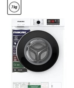 NIKAI 7KG 16 Programs Front Load Washer, Steam Wash, 1000 RPM, 4 Star Energy Saving Fully Automatic Washing Machine, Digital LCD Display, Child Lock, Best For Home And Small Family 7 kg 137 kW 7 kg 137 kW NWM701FN9 White