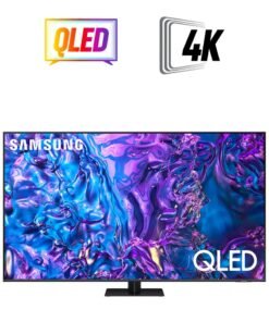 Samsung Smart TV, Big TV, QLED, Q70D, 75 Inch, 2024, 100% Color Volume with Quantum Dot, 4K AI Upscaling, Tizen OS, Motion Xcelerator 120Hz QA75Q70DAUXZN Titan Gray QA75Q70DAUXZN Titan Gray