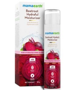 Mamaearth Beetroot Hydraful Moisturizer Lotion With Beetroot&Hyaluronic Acid For Hydrated Pink Glow -50 Ml|48 Hr Hydration|Oil Free Formula|Lightweight&Non-Greasy|Instantly Absorbs|For All Skin Types