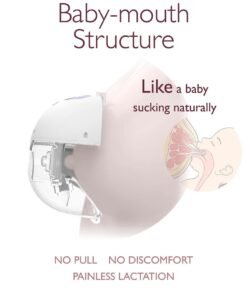Alternative view of Momcozy M5 Single Breast Pump Electric , Hands Free, Portable,  3 Modes and 9 Levels