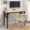 SKY-TOUCH Folding Table Multi Functional Portable Desk With Adjustable Height Legs
