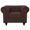 Maharat Al Bahar Chester Hill Single Fabric Sofa Brown 90x80x80