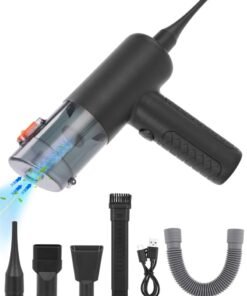 Luttec Handheld car vacuum cleaner, 4-in-1 vacuum cleaner 7500Pa air dust collector, high power 70W,  suitable for cars, homes, offices, pets