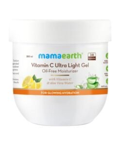 Mamaearth Ultra Light Gel Oil-Free Moisturizer For Face with Vitamin C & Aloe Vera Water for Glowing Hydration - 200 ml