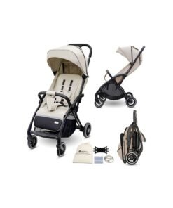 neobreez THETA Auto Fold Compact Lightweight Travel Toddler Baby Stroller,  Self-Stand Baby Trolley,  Pushchair,  Waterproof UPF 50+ Canopy, 0-4yrs,  22kg,  3yrs Warranty