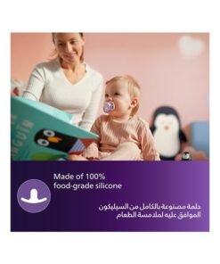 Philips Avent Soother Ultra Air| 0-6M| Animal Design| 2 Pieces | No.1 Brand Recommended By Moms Worldwide - Image 3