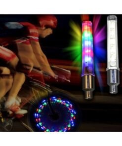 STL 2-Piece LED Wheel Valve Light 10cm, Bike Lights, Bike Lights Set ,Bicycle Lights - Image 4