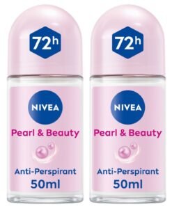 Nivea Pearl Extract And Avocado Oil Antiperspirant Roll On Pack Of 2 50ml