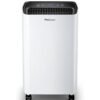 Pro Breeze 6L Compressor Dehumidifier with 2L Water Tank, Laundry Drying and Automatic Humidity Sensor, Portable Mould Remover with 24 Hour Timer for Damp, Black Mould and Condensation