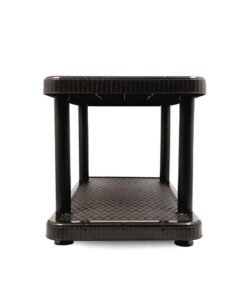 Alternative view of Esqube Coffee Table Center Teapoy Plastic Table Black Black
