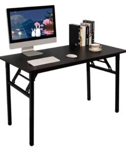 Huitich Portable Adjustable Laptop Tables for Bed, Sofa, and Beyond Black Walnut  80cm x 50cm x 75cm - Image 4