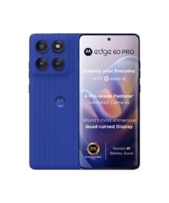 Motorola Edge 60 Pro 5G Dual SIM PANTONE Dazzling Blue 12GB RAM 512GB - Middle East Version