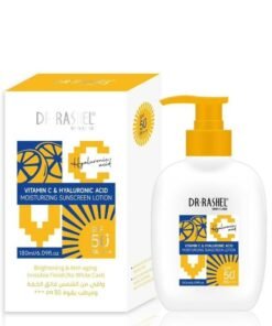 DR. RASHEL Vitamin C And Hyaluronic Acid Moisturizing Sunscreen Lotion Spf 50 180 ML