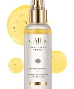 d'Alba Italian White Truffle First Spray Serum, Hydrating Face Moisturizer, Glow Serum for Radiant Skin, Non Comedogenic, All In One Mist, Vegan & Desert-Adapted 100ml