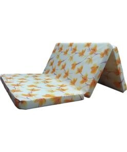Alternative view of Harmony Home Folding Foam Mattress - 180 x 120 x 7 cm (Multi Color)