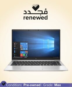 HP Renewed - Elitebook 840 G7 Laptop With 14-Inch FHD Display,Intel Core i7/10th Gen Processor/16GB RAM/DDR4/512GB SSD/Windows 10 Pro English Silver