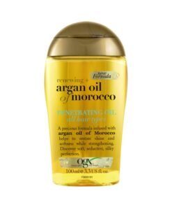 Ogx Hair Oil Renewing+ Argan Oil of Morocco Penetrating Oil All Hair Types New Formula 100ml
