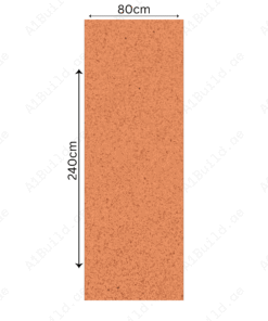Lakha Red 80x240cm 15mm – Glossy
