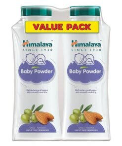 Himalaya Baby Powder | No Parabens, Phthalates & Synthetic Colors a Soft & Gentle Powder 2 x 425g
