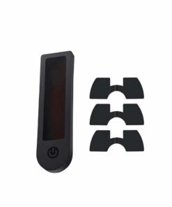 Barakah Scooter Replacement Part Accessory Waterproof Silicone Cover Dust Proof Dashboard and 3 Pieces Rubber Vibration Dampers for Xiaomi Mijia M365/ M365 Pro Scooter