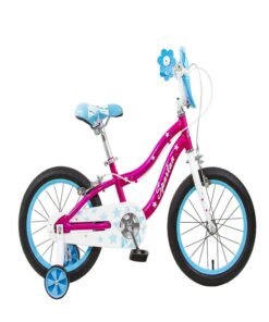 Spartan Sparkle Kids Bike | 16 Inch Wheel Size With Training Wheels | Single Speed | Purple Color
