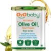 OYO BABY Extra Virgin Cold Pressed Olive Oil for Hair and Skin 100ml
