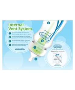 Dr. Brown’s Pp W-N Anti-Colic Options+ Newborn Feeding Set (2X150 Ml & 3X270 Ml Bottles, 2Xl2 Nipples, 2 Storage Caps, 3 Cleaning Brushes) - Image 4