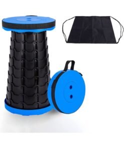 ELTRAZONE Folding Stools for Adults Portable, Lightweight Portable Stool, Retractable Telescopic Seat for Children,Upgraded Small and Lightweight Expandable Stool for Outdoor Fishing Barbecue Travel