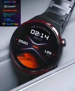 HOWEAR Smart Watch with 3 straps. GPT, AMOLED Display, Waterproof Design – Advanced AI Fitness Tracker for men and woman