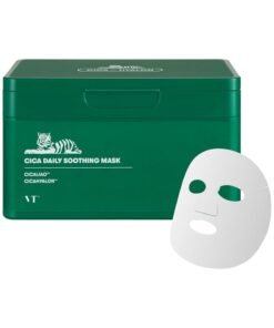VT COSMETICS Daily Soothing Mask 30(Pcs) - Sheet mask | CICA Mask Sheet | Redness Mask sheet | Soothing Skin