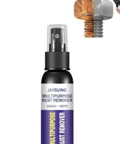 Jaysuing Multipurpose Rust Remover Spray, Multi-Purpose Rust Remover Rust Inhibitor Derusting Spray, Rustout Instant Remover Spray, Anti Rust Inhibitor Derusting Spray, Car Maintenance Cleaning Rust Dissolver 50ml