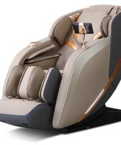 Nourest Nova 4D Full Body Massage Chair 3 Zero Gravity Position 15 Automatic Massage Programs Heating Therapy on waist & leg, Bluetooth Speakers, Voice Control - Grey