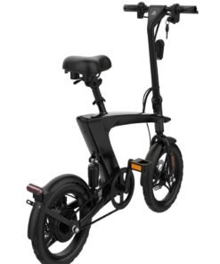 GREEN LION Electric Bike GBK-200 250W with 3 Gear Levels and 36V Headlight / Front & Rear Disc Brakes / 100kg Load / 25 km/h Speed / Safe and Reliable Electric Bicycle - Black - Image 4