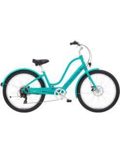 Electra Bicycle Company Women's E-bike Electra Townie GO! 7D EQ Step Thru Tahiti Blue