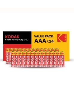 KODAK Super Heavy Duty | AAA Batteries | Triple A | Disposable Household | Carbon Zinc | 1.5V | 24 Value Pack