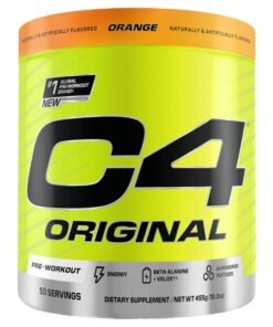 CELLUCOR Original Pre Workout Powder Energy Drink Supplement For Men And Women with Creatine, Caffeine, Nitric Oxide Booster, Citrulline And Beta Alanine Orange Brust - 50 Servings - Packaging May Vary