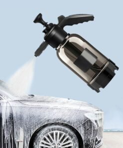 GROIC Handheld Car Wash Sprayer Manual Pressure Pump,2L foam watering can,Car Cleaning Supplies,Pressure Sprayer for Home, Lawn, Garden, Car